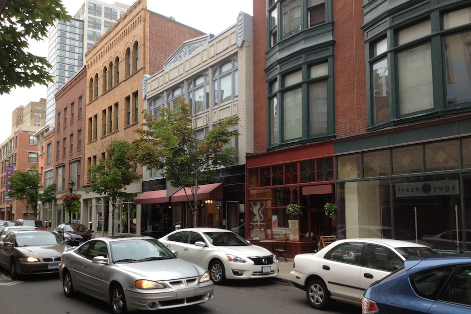 A scene from New Haven’s Ninth Square