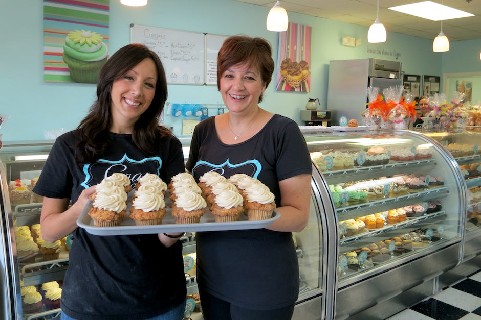 Brenda DePonte and Carol Vollono of Sugar Bakery