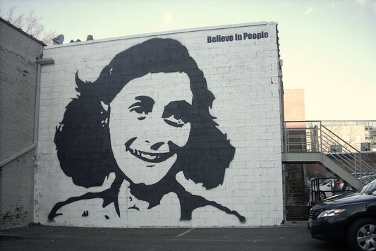 Anne Frank-themed public art in New Haven