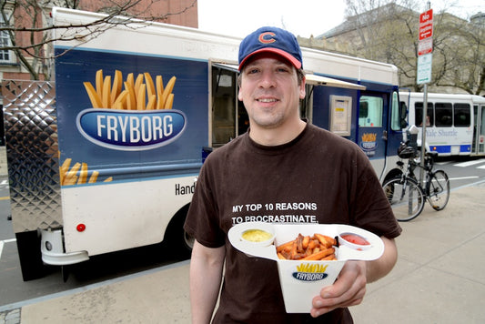 Jonathan Gibbons, owner of Fryborg