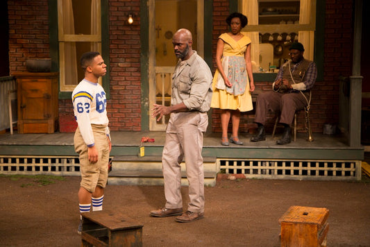 Chris Meyers and Esau Pritchett in Fences