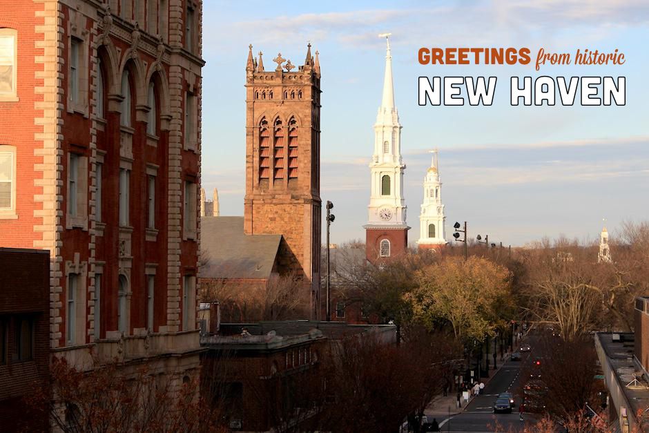 New Haven postcard