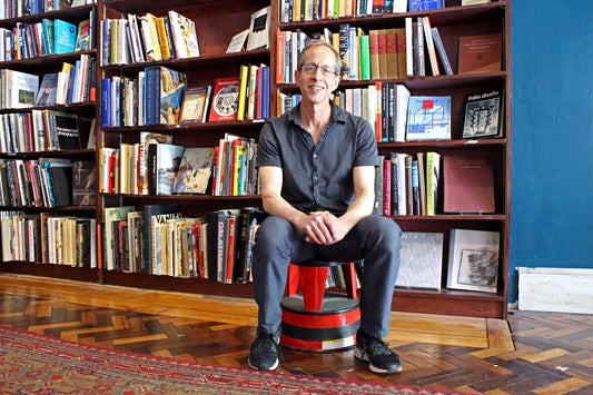 Sam Burton, owner of Grey Matter Books