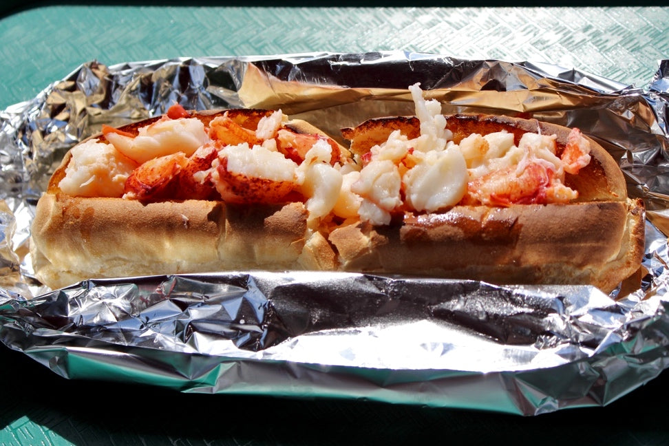 Lobster Roll at the Lobster Shack