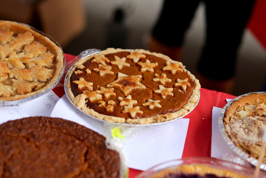 Starry Pumpkin Pie with others at Pie On9