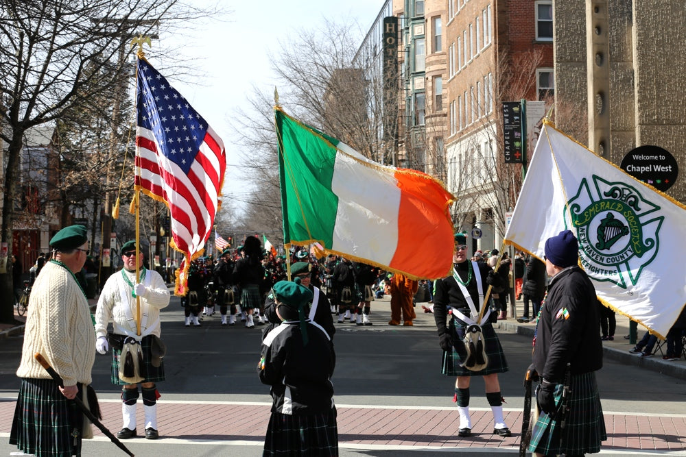 The Emerald Society at the 2017 Greater New Haven St. Patrick’s Day Parade