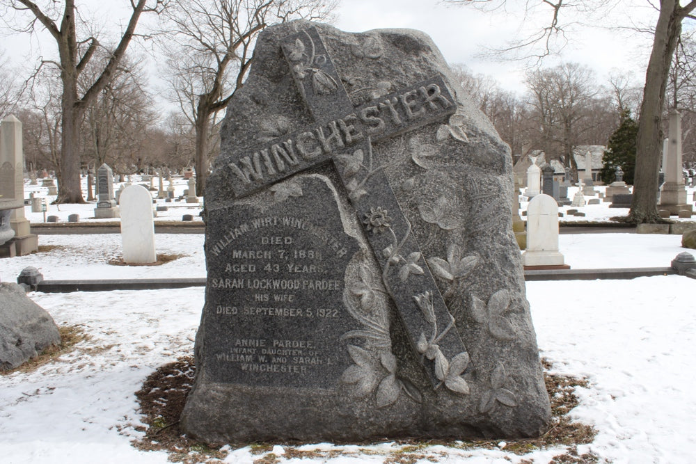 Grave of William and Sarah Winchester