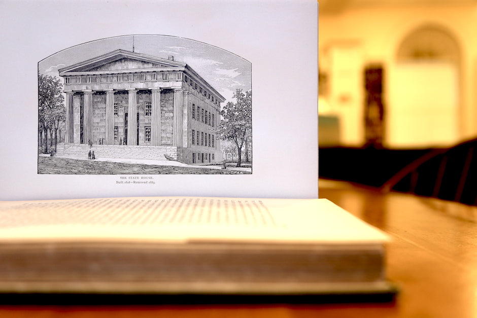 The New Haven State House by Henry Peck at the New Haven Museum