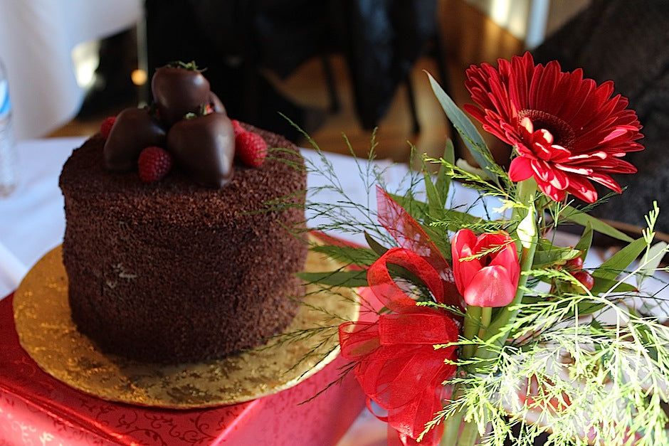 An entry at the Valentine Chocolate Festival