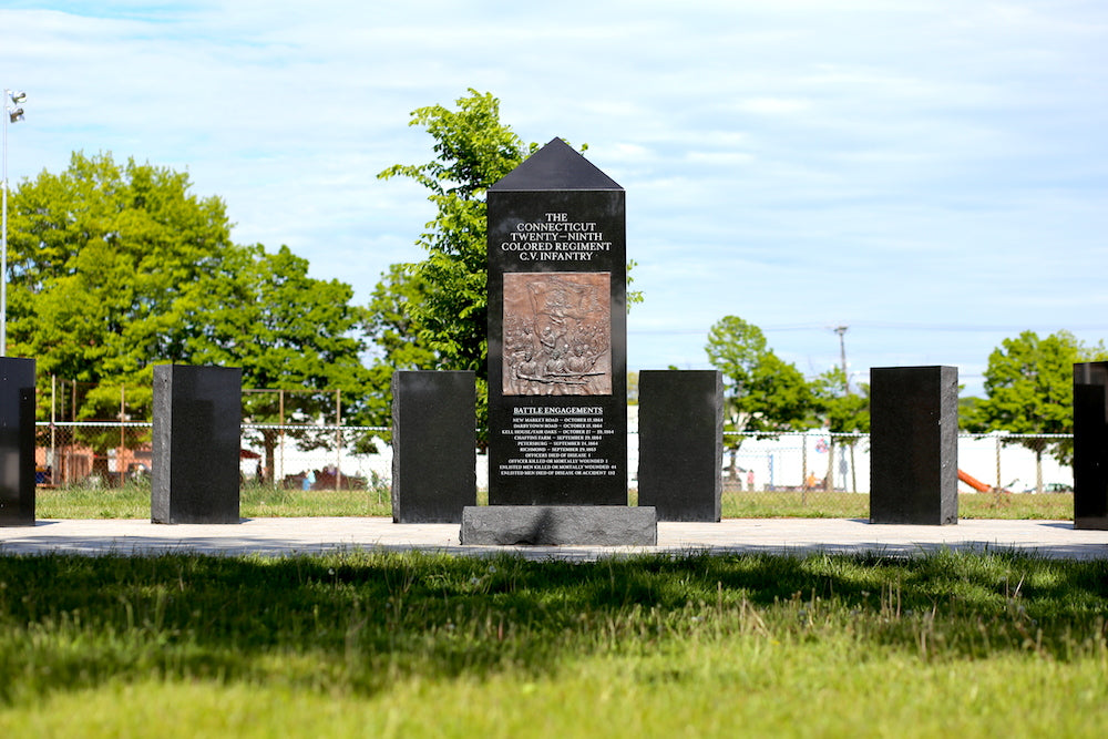 29th Colored Regiment Monument in New Haven