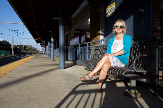 Maddie Dawson at Guilford Station in Guilford, Connecticut