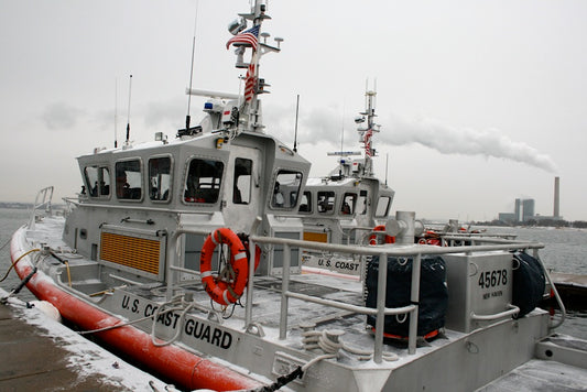 U.S. Coast Guard rescue boat