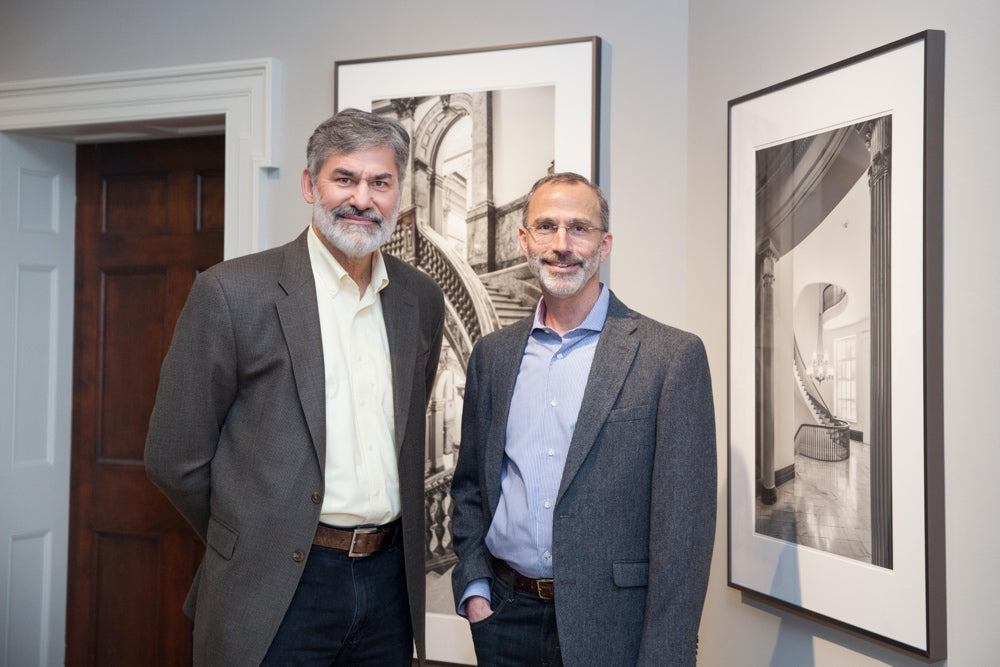 Robert Lisak and David Ottenstein at the New Haven Museum