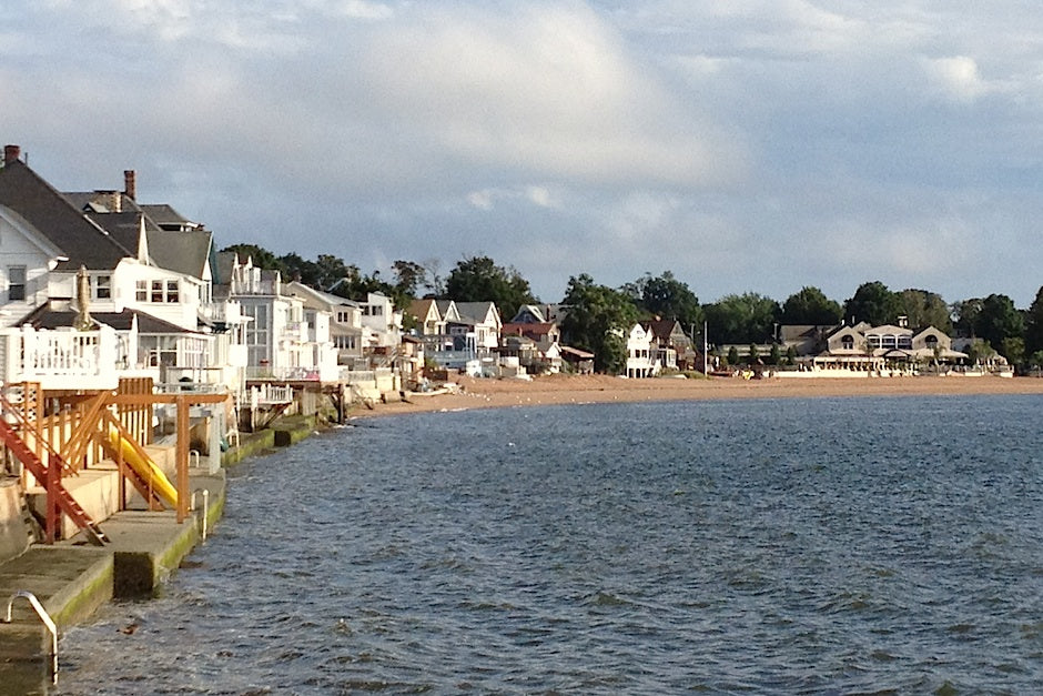 A neighborhood in Morris Cove