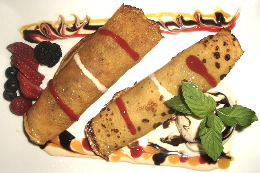 The Crepes at Bistro Miediterranean