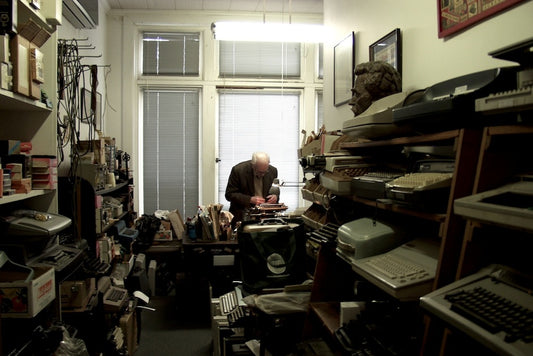 Manson H. Whitlock at Whitlock’s Typewriter Shop