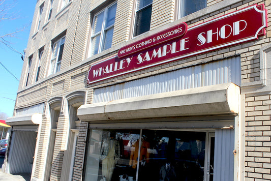 Whalley Sample Shop exterior