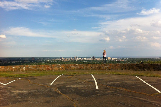 View from West Rock’s South Overlook