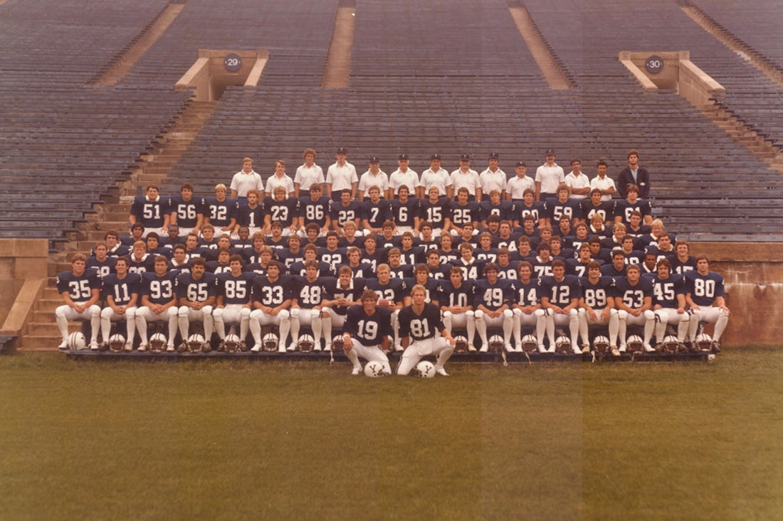 1981 Yale football team - shared courtesy of Mory’s