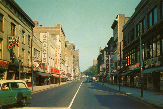 View from Chapel and Orange circa 1955, courtesy of Colin M. Caplan