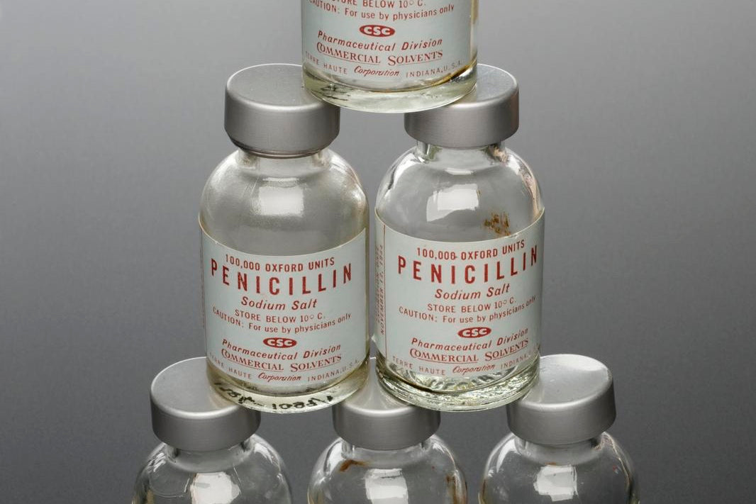 Bottles of penicillin, 1944