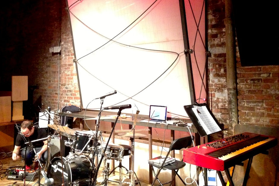 The stage during a recent Manic-produced show at BAR