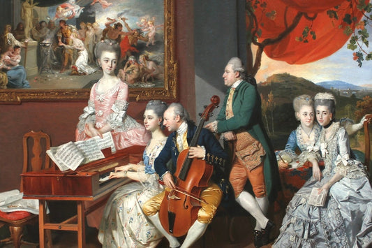 "The Gore Family with George, Third Earl Cowper" by Johan Joseph Zoffany